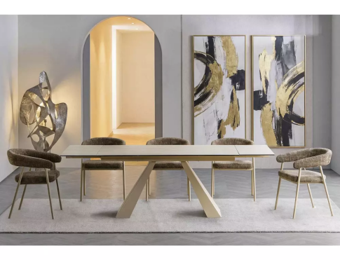 Стул SIGNAL KATANA t.259 капучино/кашемир