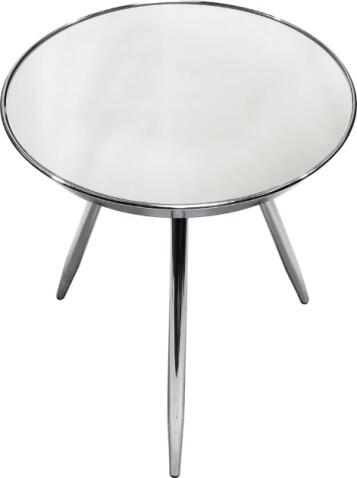 Стол журнальный SIGNAL BORA C зеркальный/хром, 41/46