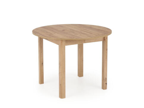 Стол обеденный HALMAR RINGO дуб крафт/дуб крафт 102-142/102