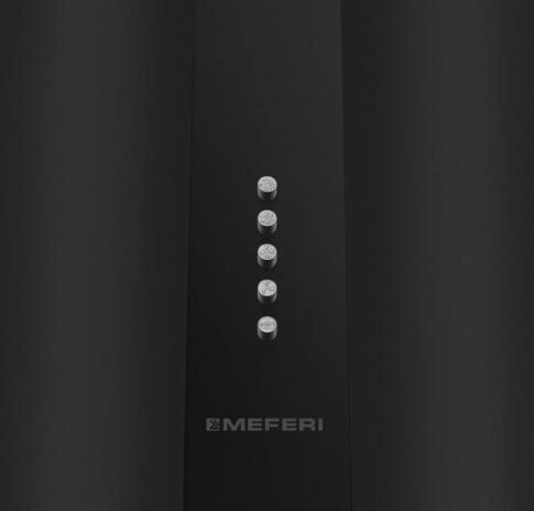 Вытяжка кухонная MEFERI TUBE40BK ISLA POWER