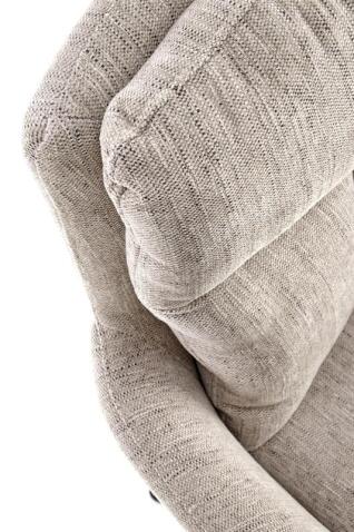 Стул HALMAR K495 бежевый/черный, поворотный