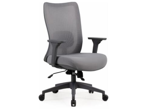 Кресло компьютерное SIGNAL Q724 серый/черный