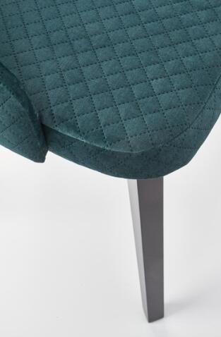 Стул HALMAR TOLEDO 3 Monolith 37 зеленый/черный