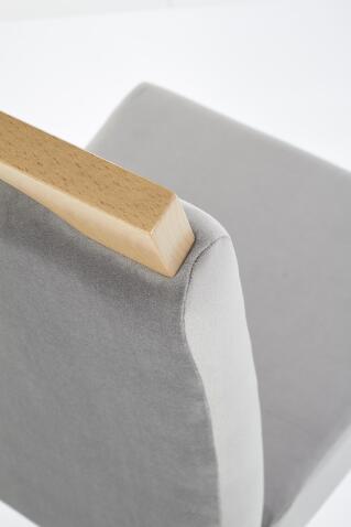 Стул HALMAR CLARION дуб медовый/riviera 91