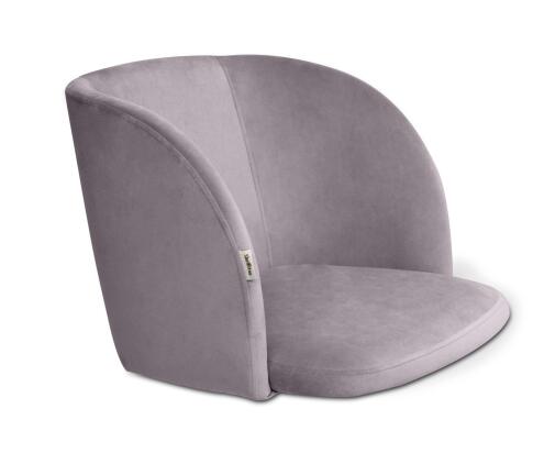 Стул Sheffilton SHT-ST33/S64 сиреневая орхидея/черный муар