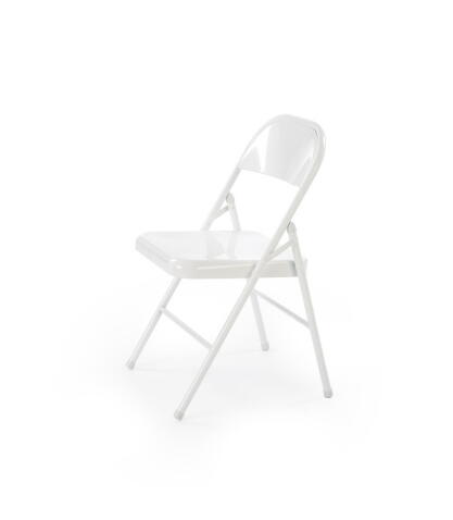 Стул HALMAR K565 белый, складной