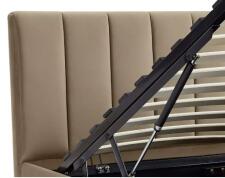 Кровать SIGNAL MONTREAL Velvet Bluvel 28 бежевый, 120/200