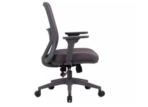 Кресло компьютерное SIGNAL Q744 серый/черный