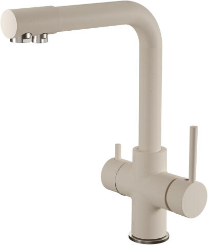 Смеситель для кухни GRANFEST QUARZ Z-5423 белый