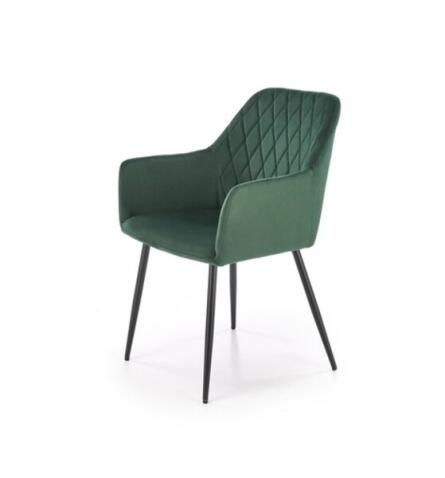 Стул HALMAR K558 зеленый/черный
