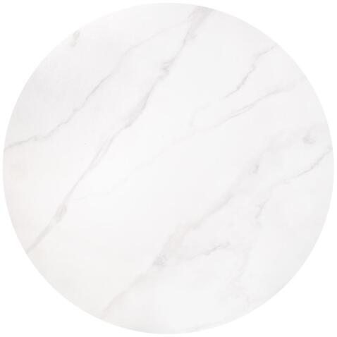 Комплект HALMAR MERCURY 3 (2 стола журнальных) белый мрамор/золотой