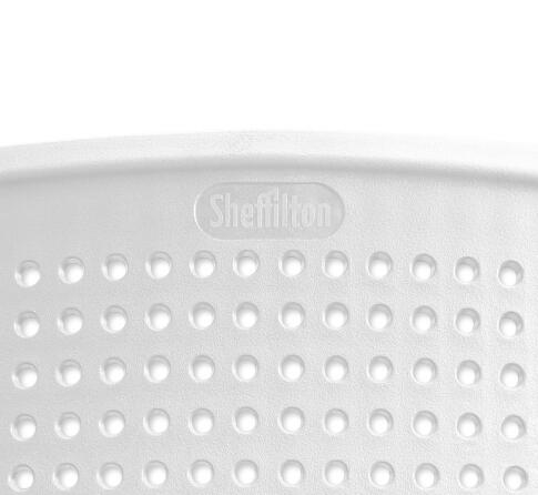 Стул Sheffilton SHT-S85PB-1 белый/белый/хром лак