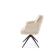 Стул HALMAR K570 бежевый/черный, поворотный