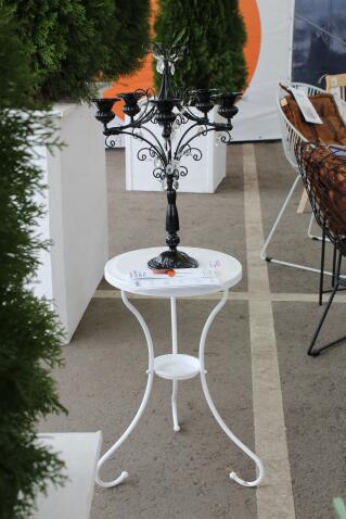 Стол журнальный Sheffilton SHT-CT10-1 белый муар