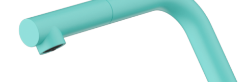 Смеситель для кухни Omoikiri Takamatsu S AZ azur blue