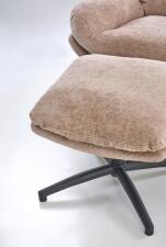 Комплект HALMAR PESTO (кресло+подставка для ног) бежевый Комплект HALMAR PESTO (кресло+подставка для ног) бежевый