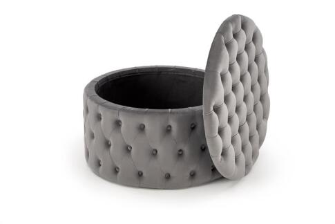 Пуф HALMAR NUNEZ серый