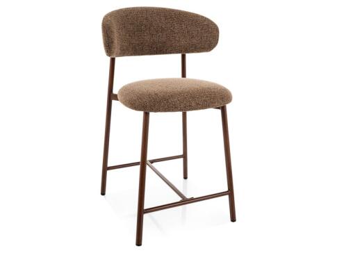Стул барный SIGNAL ELTON H-2 Noelle 45 капучино/орех