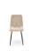 Стул HALMAR K547 бежевый/черный
