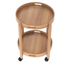 Стол сервировочный Sheffilton SHT-CT63 прозрачный лак