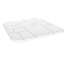 Стол Sheffilton SHT-TU104/TT30 83/83 белый/белый муар