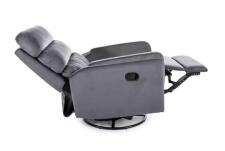 Кресло SIGNAL ARGOS Velvet раскладное, серый