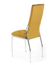 Стул HALMAR K416 горчичный/хром