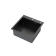 Мойка ARFEKA ECO AR 500*500 POP-UP BLACK PVD NANO