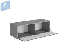 Тумба МК Стиль ГРАНЖ ТМ-004 серый шифер/графит софт