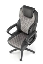 Кресло компьютерное HALMAR GANDALF черный/серый