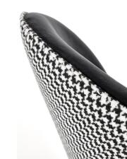 Стул HALMAR K478 черный/белый