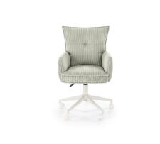 Кресло компьютерное HALMAR DUMBO светло-серый/белый