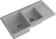 Кухонная мойка GRANFEST PRACTIK P-980KL серый