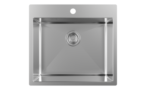 Мойка кухонная AQUASANITA Steel AIR 100 N