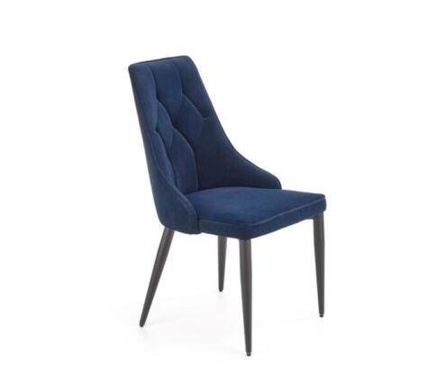 Стул HALMAR K365 темно-синий/черный