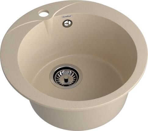 Кухонная мойка GRANFEST RONDO R-480 кашемир