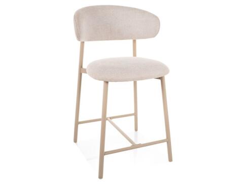 Стул барный SIGNAL ELTON H-2 Brego 22 светло-бежевый/кашемир