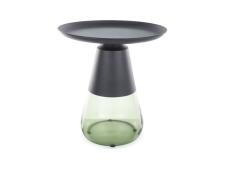 Стол журнальный SIGNAL TIFFANY A черный/зеленый, 50/52 Стол журнальный SIGNAL TIFFANY A черный/зеленый, 50/52