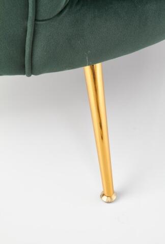 Софа HALMAR AMORINITO XL темно-зеленый/золотой