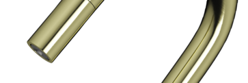 Смеситель для кухни Omoikiri Akita S LG светлое золото