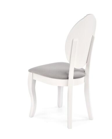 Стул HALMAR VELO белый/серый