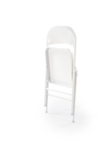 Стул HALMAR K565 белый, складной