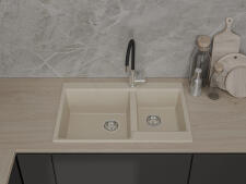 Кухонная мойка GRANFEST LEVEL LV-780K кашемир