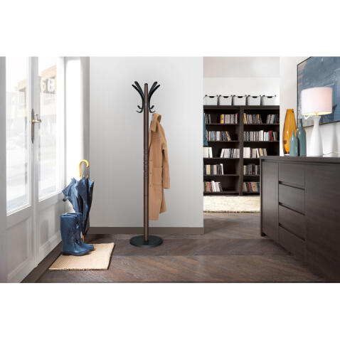 Вешалка Sheffilton SHT-CR15 артикул В1-89 коричневый/черный муар