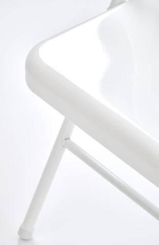 Стул HALMAR K565 белый, складной
