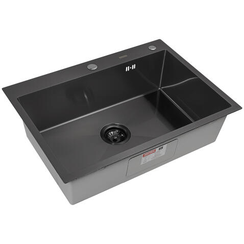 Мойка ARFEKA ECO AR 700*500 BLACK PVD NANO