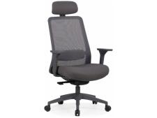 Кресло компьютерное SIGNAL Q718H серый/серый