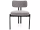 Стул SIGNAL MISAKI t.254 серый/черный
