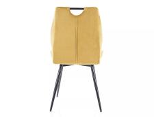 Стул SIGNAL ARCO Velvet Bluvel 68 карри/черный