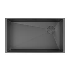 Мойка ZORG ZEROX 74 U / IF SIDE SF ZURINOX PVD GUNBLACK